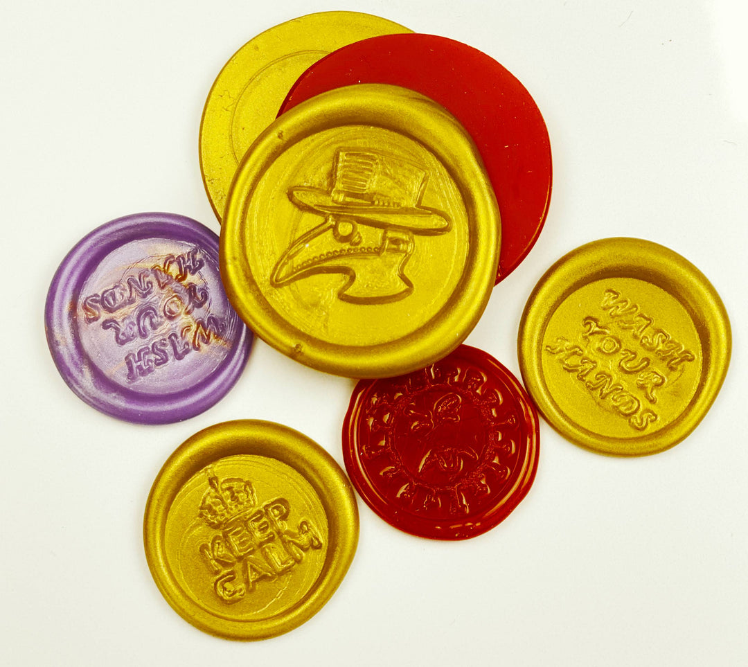 Fighting Covid19 Wax Seal Stamps