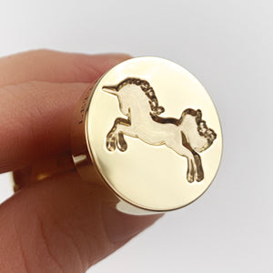 Sealing Magic: Crafting Enchantment with a Unicorn Wax Seal Stamp