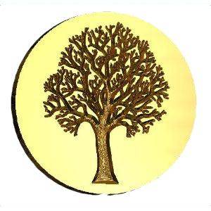 bare tree rubber stamp Bare Tree Design Wax Seal Stamp – LetterSeals.com