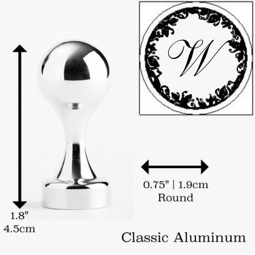 Custom Font Initial Wax Seal Stamp- Made in USA- LetterSeals.com