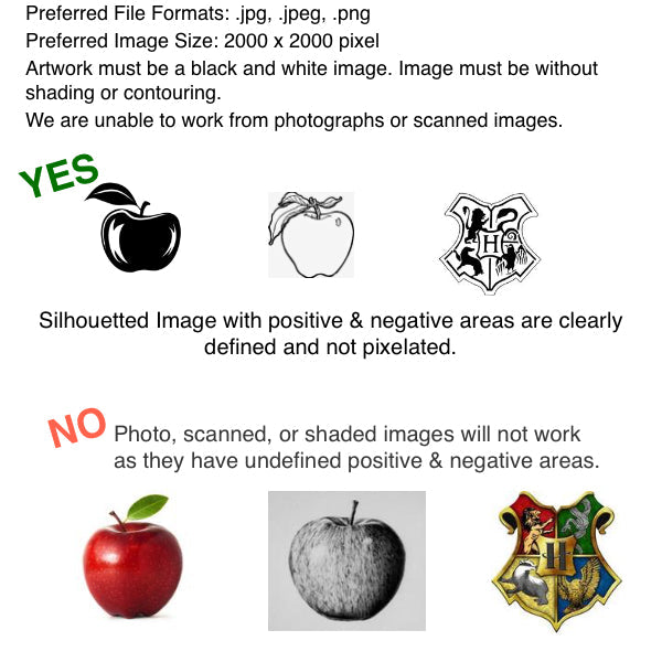 Custom Image & Logo Stamps- Made in USA- LetterSeals.com