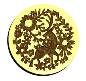 Forest Stag Wax Seal Stamp- Made in USA- LetterSeals.com