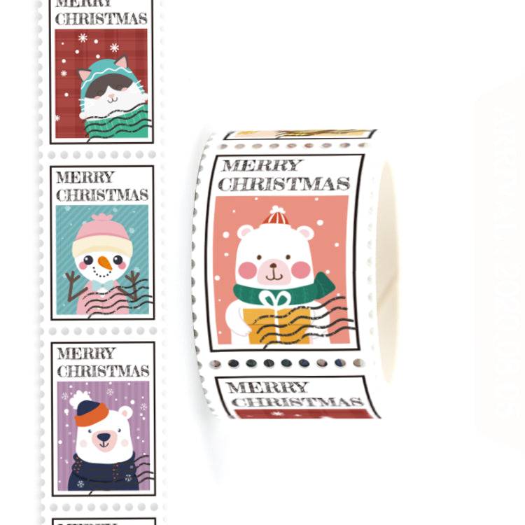 Merry Christmas Themed Washi Tape-LetterSeals.com