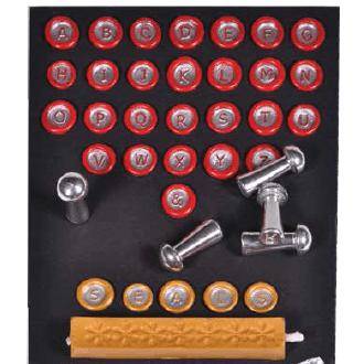 Mini Full Alphabet Wax Seal Stamp Set with Wax-LetterSeals.com