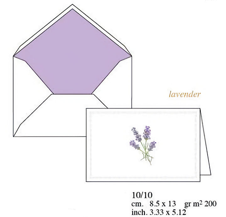 Motif Notecards | Choose from 10 Designs | Rossi 1931 Italian Stationery-LetterSeals.com