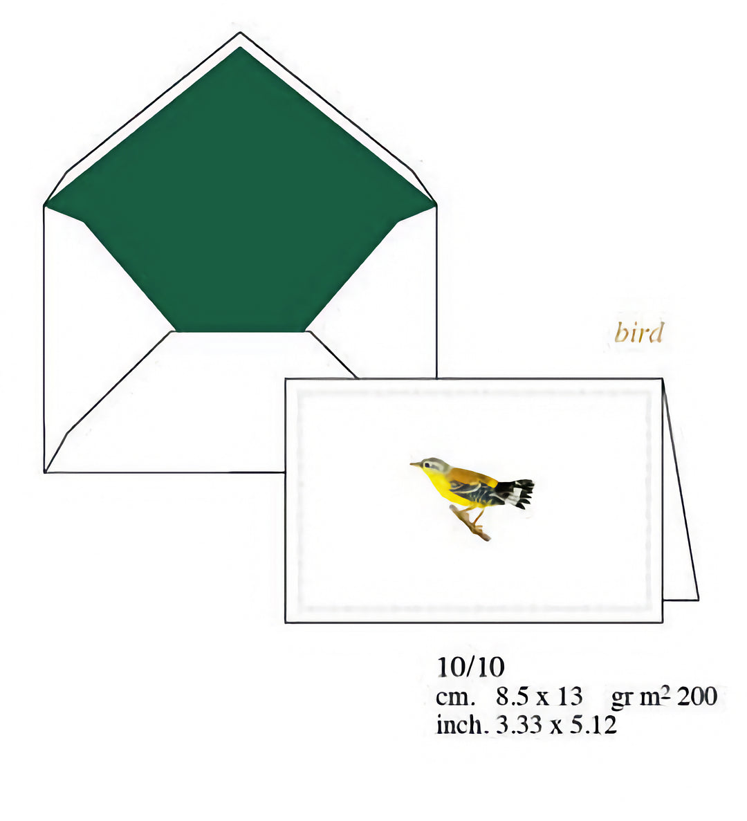 Motif Notecards | Choose from 10 Designs | Rossi 1931 Italian Stationery-LetterSeals.com