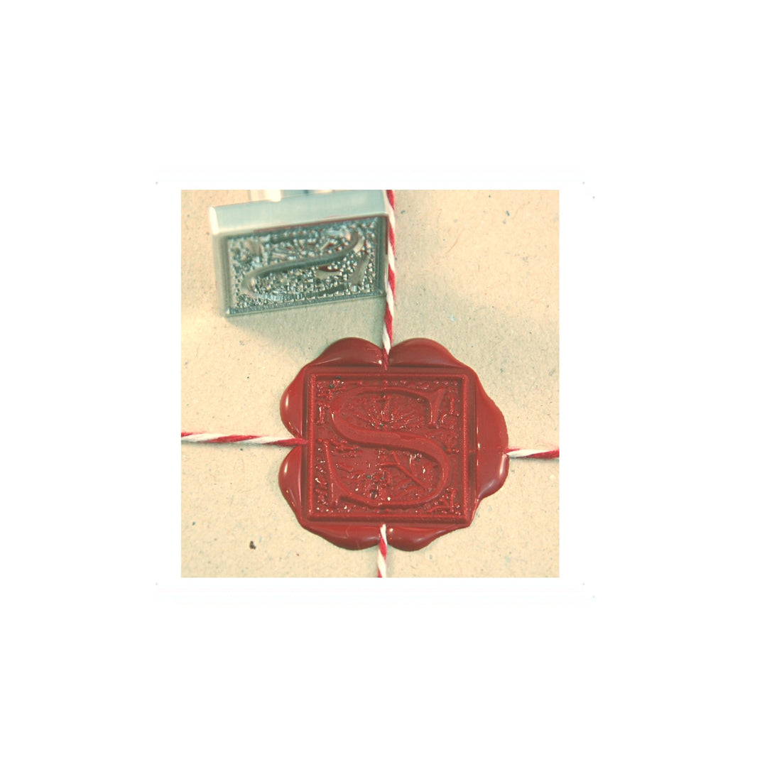 Nordic Ornamental Font Initial Wax Seal Stamp- Made in USA- LetterSeals.com