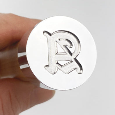 Old English Initial Wax Seal Stamp- Made in USA- LetterSeals.com