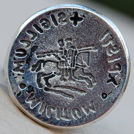 Silver Plated Italian Designs Wax Seal Stamp-LetterSeals.com