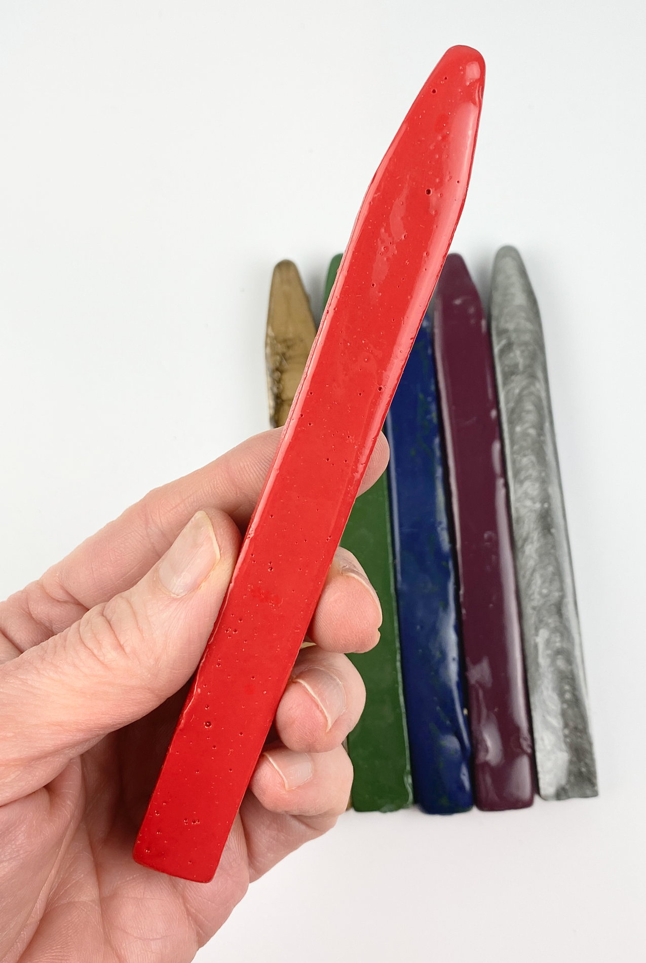 【foil】タール火　4枚セット　多言語4種類 Traditional Italian Wickless Sealing Waxes – LetterSeals.com