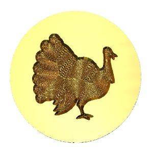 Turkey Design Wax Seal Stamp- Made in USA- LetterSeals.com