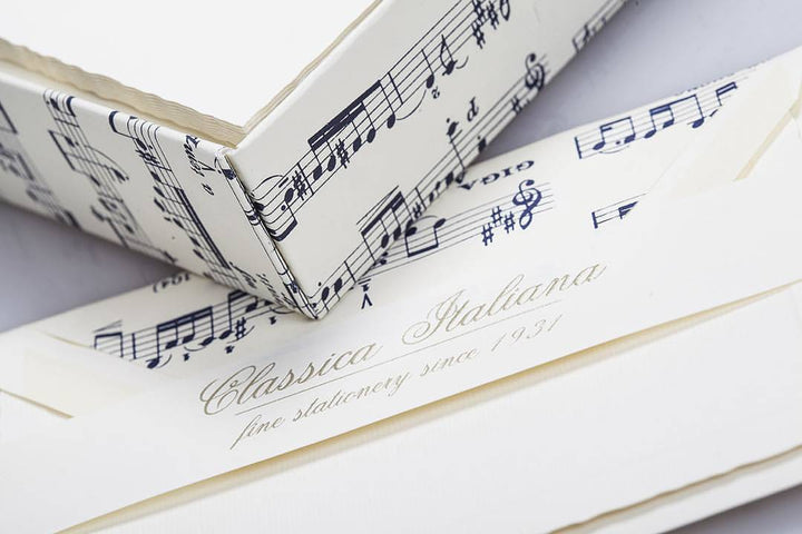 Vivaldi Sonata Note Cards | Rossi 1931 Italian Stationery-LetterSeals.com