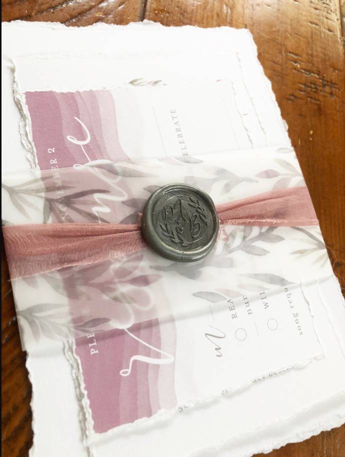 Blush Invitation Suite