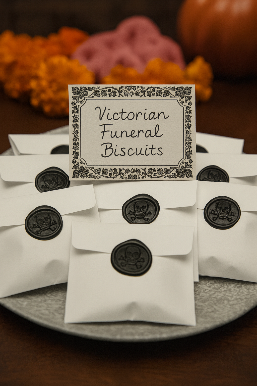 Funeral Biscuits: A Victorian Tradition Sealed with Mourning Black Wax