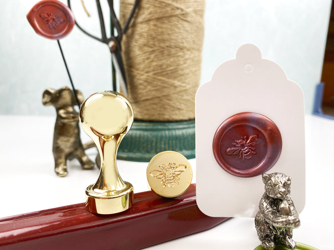 Spread your message through the buzz-worthy world of snail mail with these delightful Insect Design Wax Seal Stamps!