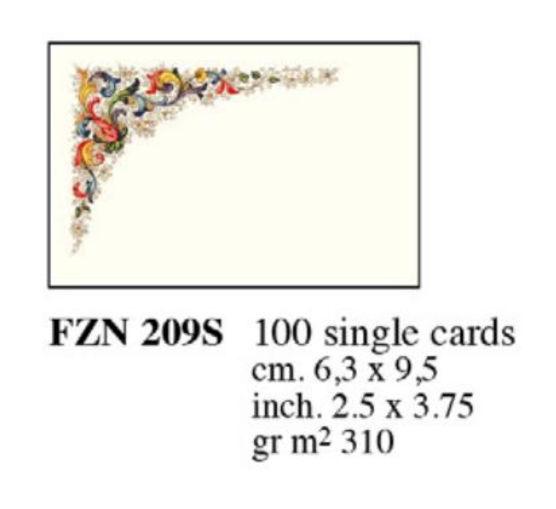 100 Blank Classic Cards - Rossi 1931-LetterSeals.com