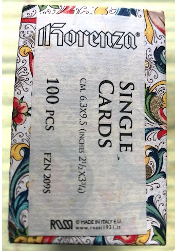 100 Blank Classic Cards - Rossi 1931-LetterSeals.com