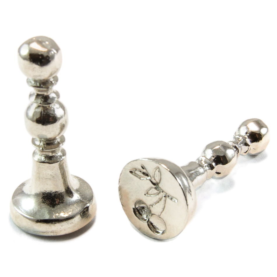 1/2" Cherries Mini Design Wax Seal Stamp-LetterSeals.com