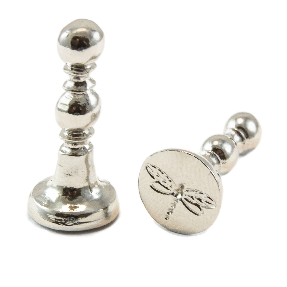 1/2" Dragonfly Mini Design Wax Seal Stamp-LetterSeals.com