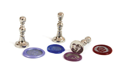 1/2" Mini Designs Wax Seal Stamps- Made in USA- LetterSeals.com