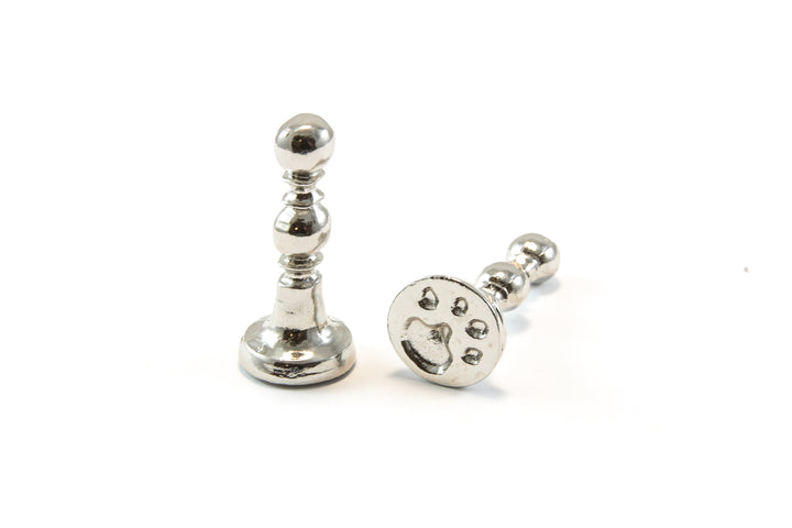 1/2" Paw Mini Design Wax Seal Stamp-LetterSeals.com