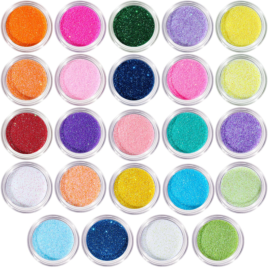 24 Colors Glitter for Wax Seals-LetterSeals.com
