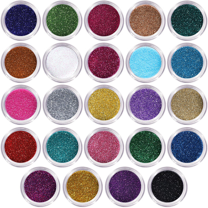 24 Colors Glitter for Wax Seals-LetterSeals.com