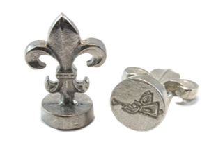 3/4" Angel + Horn Classic Design Wax Seal Stamp-LetterSeals.com