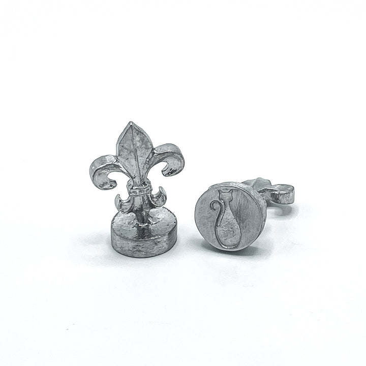 3/4" Cat Silhouette Classic Design Wax Seal Stamp-LetterSeals.com