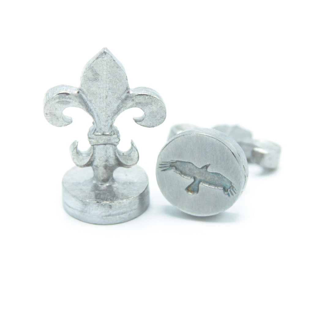 3/4" Raven 2 Classic Design Wax Seal Stamp-LetterSeals.com