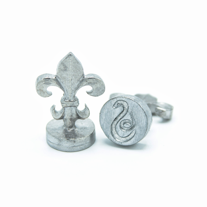 3/4" Snake Classic Design Wax Seal Stamp-LetterSeals.com