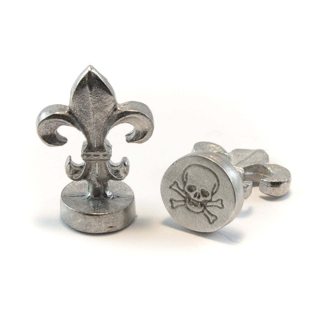 3/4" Skull Classic Design Wax Seal Stamp-LetterSeals.com