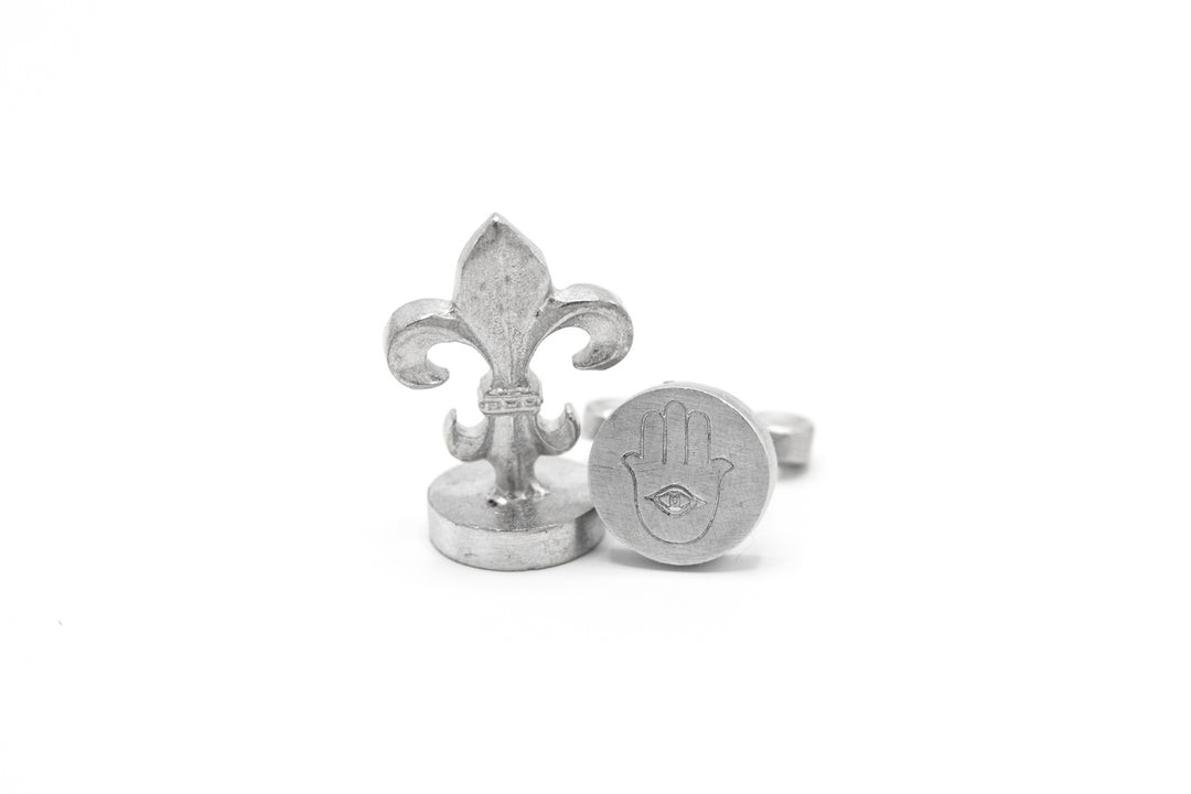 3/4" Hamsa Hand Classic Design Wax Seal Stamp-LetterSeals.com