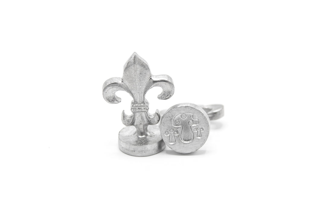 3/4" Mushrooms Classic Design Wax Seal Stamp-LetterSeals.com