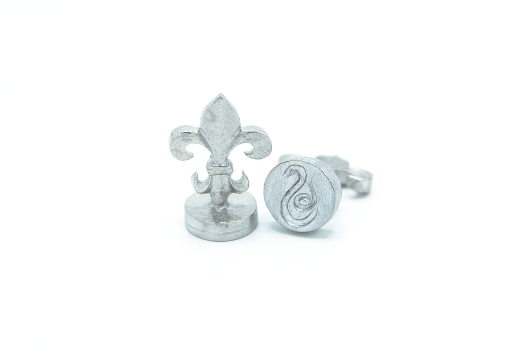 3/4" Snake Classic Design Wax Seal Stamp-LetterSeals.com