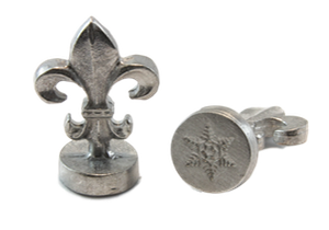 3/4" Snowflake Classic Design Wax Seal Stamp-LetterSeals.com