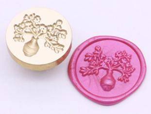 Custom Wax Stamp Imprint with Removable Tips by J Lake 3D, Download free  STL model