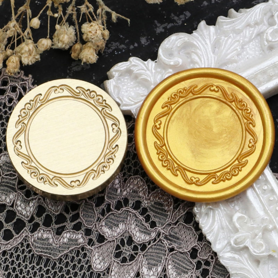 6 Frame Wax Seal Stamp Set-LetterSeals.com