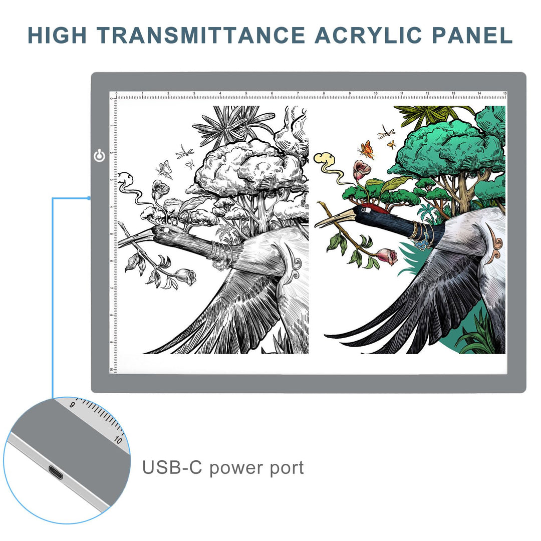 Light Tracing Box with USB Power