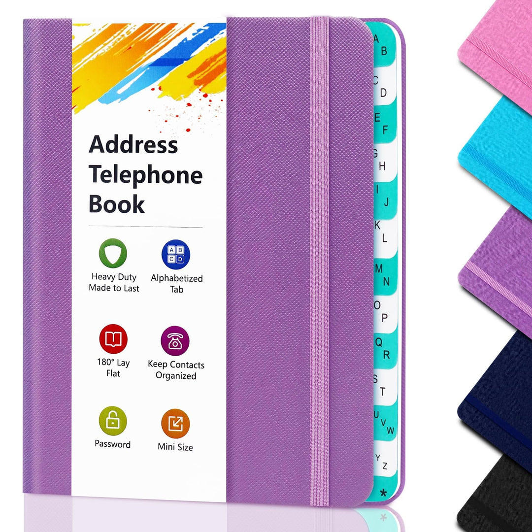 Address &amp; Phone Book, Hardcover