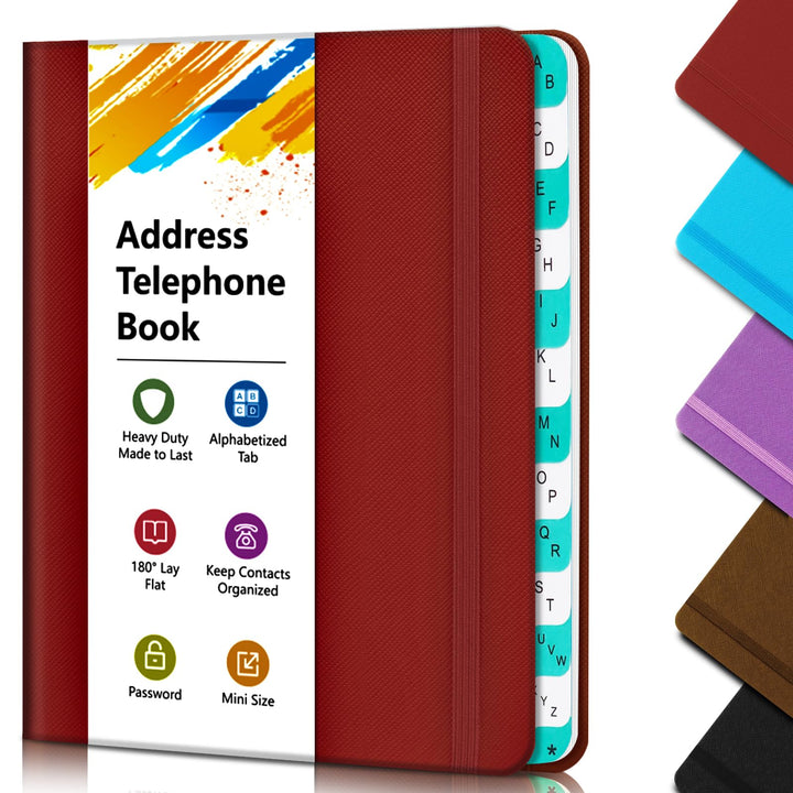 Address &amp; Phone Book, Hardcover