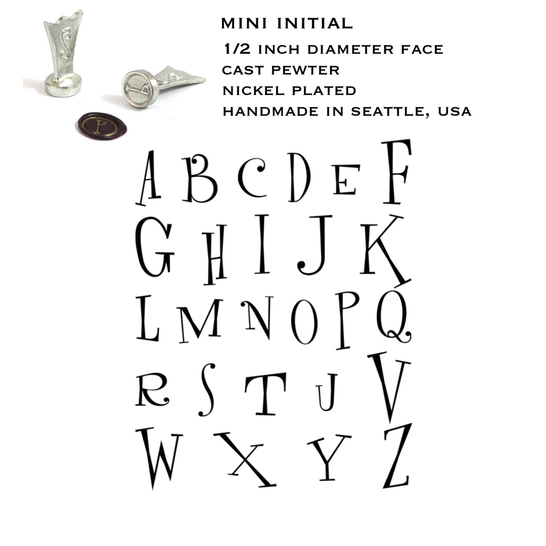 Initial Stamp, Mini Glue Gun &amp; Sealing Wax Gift Set