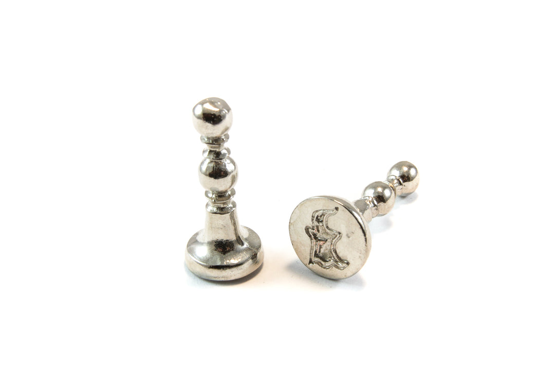 1/2" Ghost Mini Designs Wax Seal Stamp- Made in USA- LetterSeals.com