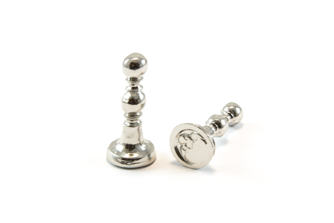 1/2" Moon Mini Design Wax Seal Stamp- Made in USA- LetterSeals.com