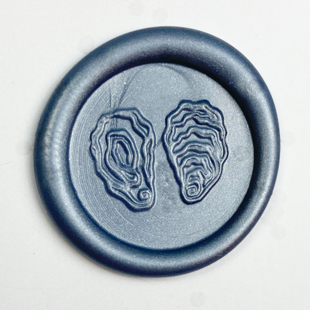 Two Oysters Wax Seal Stamp