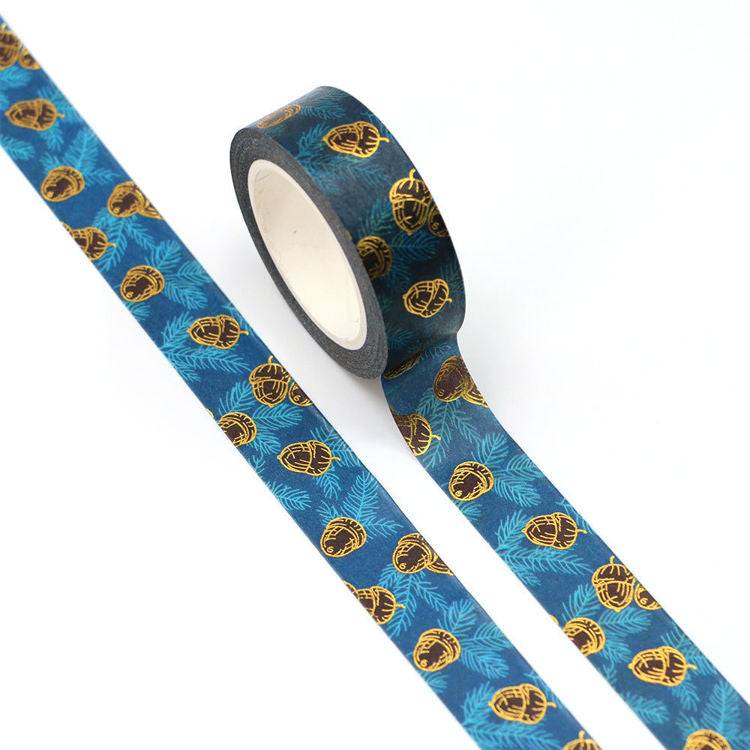 Acorn Cluster Washi Tape-LetterSeals.com