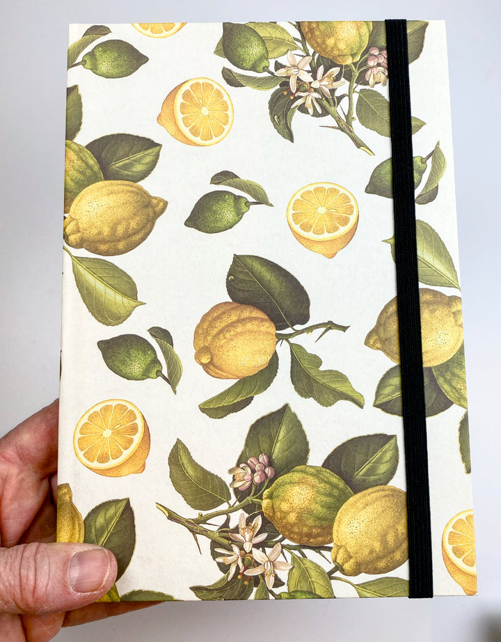 Amalfi Lemon Hardcover Notebook | Rossi 1931-LetterSeals.com