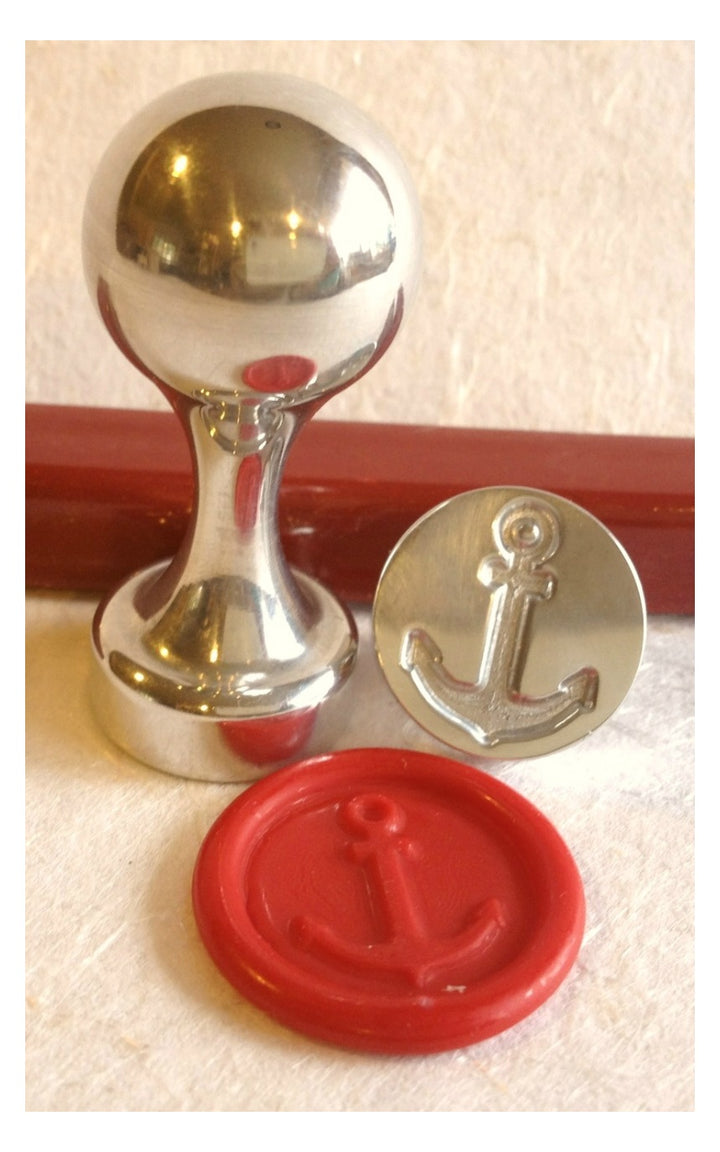 Anchor Wax Seal Stamp- Made in USA- LetterSeals.com
