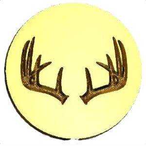 Antler Design #1 Wax Seal Stamp- Made in USA- LetterSeals.com