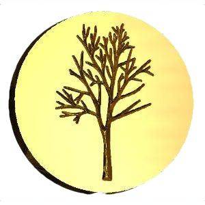 Bare Tree #2 Design Wax Seal Stamp- Made in USA- LetterSeals.com